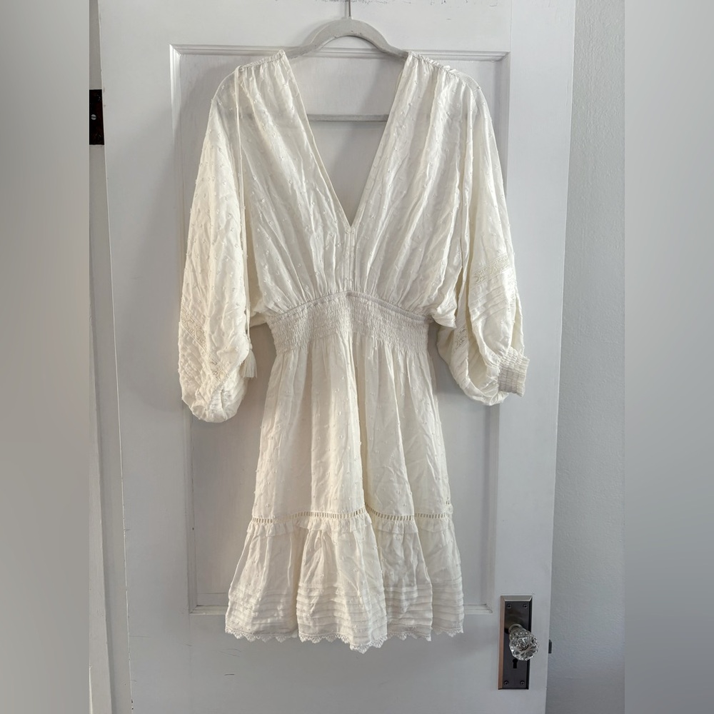 Boutique White Low Back Dress